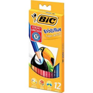Lápis de cor - Bic Evolution 12 cores